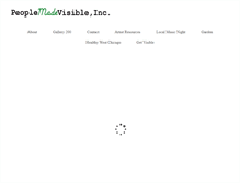 Tablet Screenshot of peoplemadevisible.com